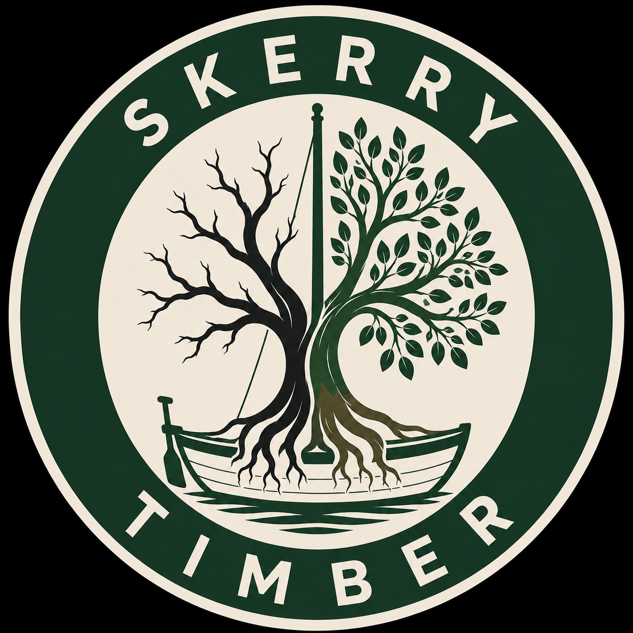 Skerry Timber logo