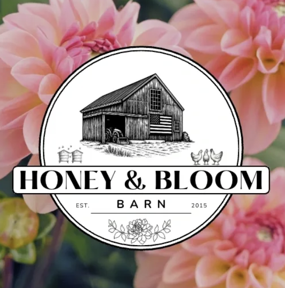 Honey & Bloom Barn logo designed by TEP Creative