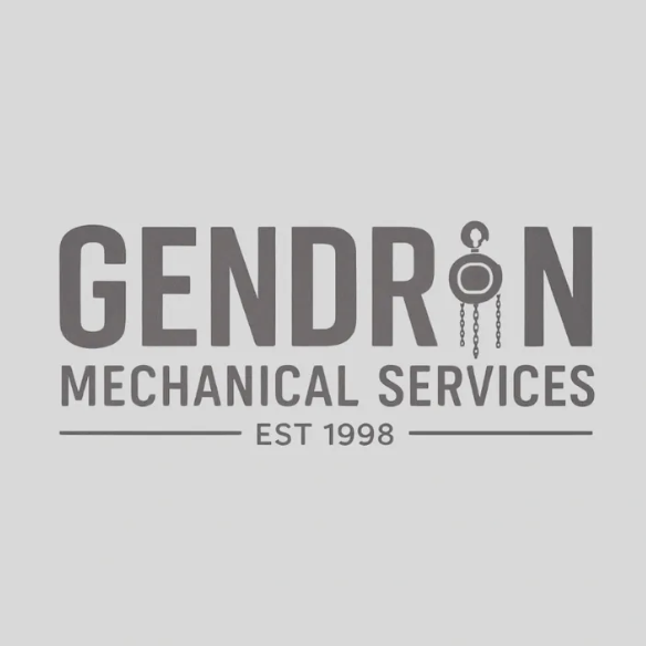Gendron Mechanical Services logo designed by TEP Creative